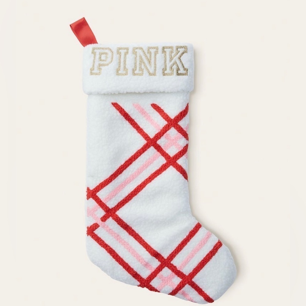 NWT PINK BY VICTORIA SECRET CHRISTMAS STOCKING​​​​​​